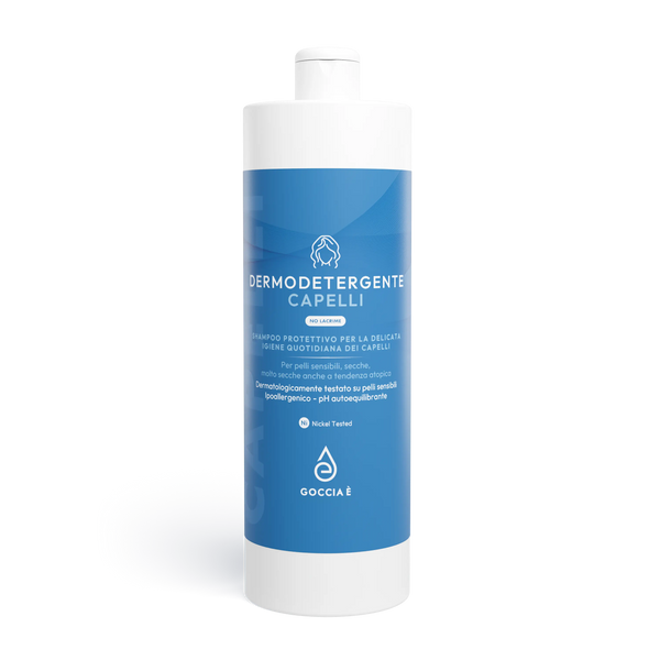 Dermodetergente Capelli (1000ml) Shampoo protettivo per la delicata igiene quotidiana dei capelli
