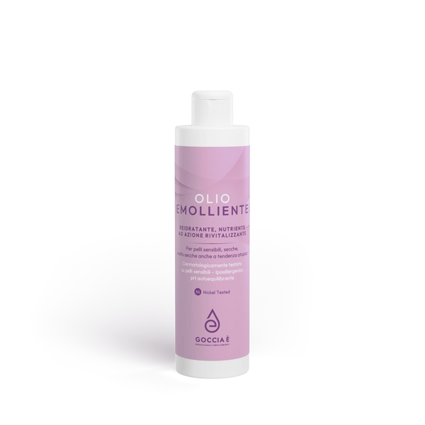 Olio Emolliente (250 ml) reidratante, nutriente ad azione rivitalizzante