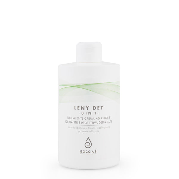 Leny Det 3 in 1 (500 ml) Detergente crema ad azione idratante e protettiva della cute